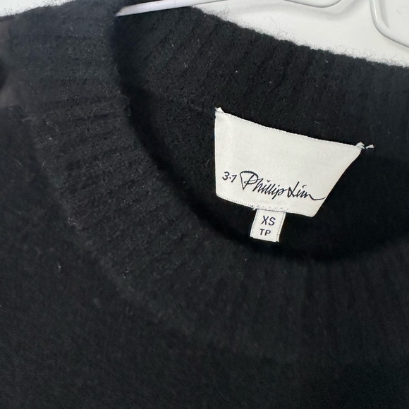 3.1 Phillip Lim Pearl Embellished Sweater in Black - Picture 5 of 10